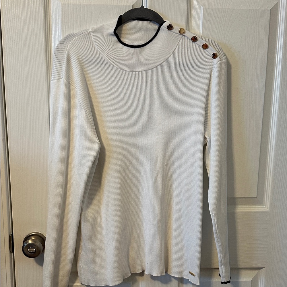 Calvin Klein Button-Detail sweater